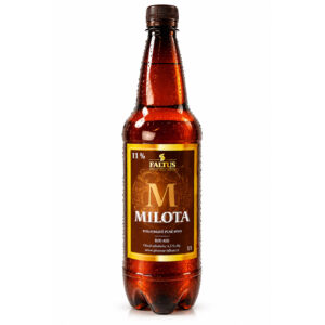 Pivo PET 1l MILOTA 11% RED ALE